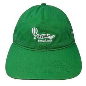 Family Emotion Baseball Cap Green One Size Adjustable Embroidered Invasion